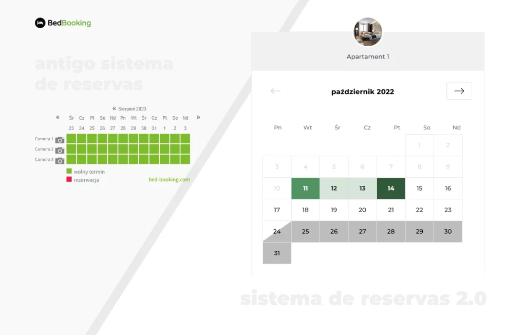 BedBooking sistema de reservas