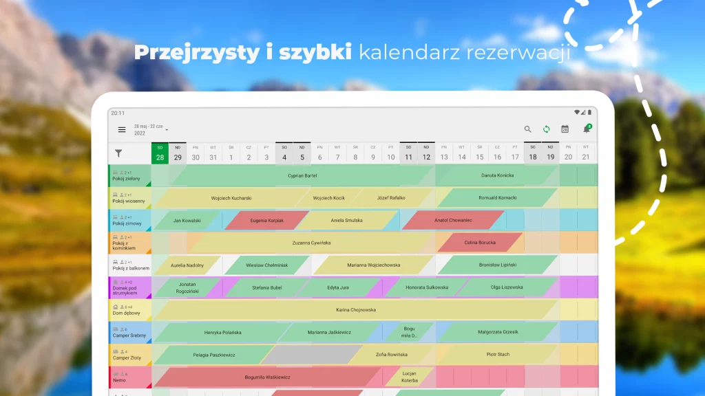system rezerwacji hotelowych