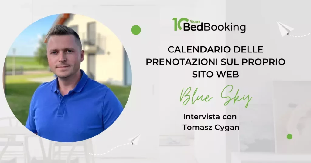 calendario prenotazioni BedBooking