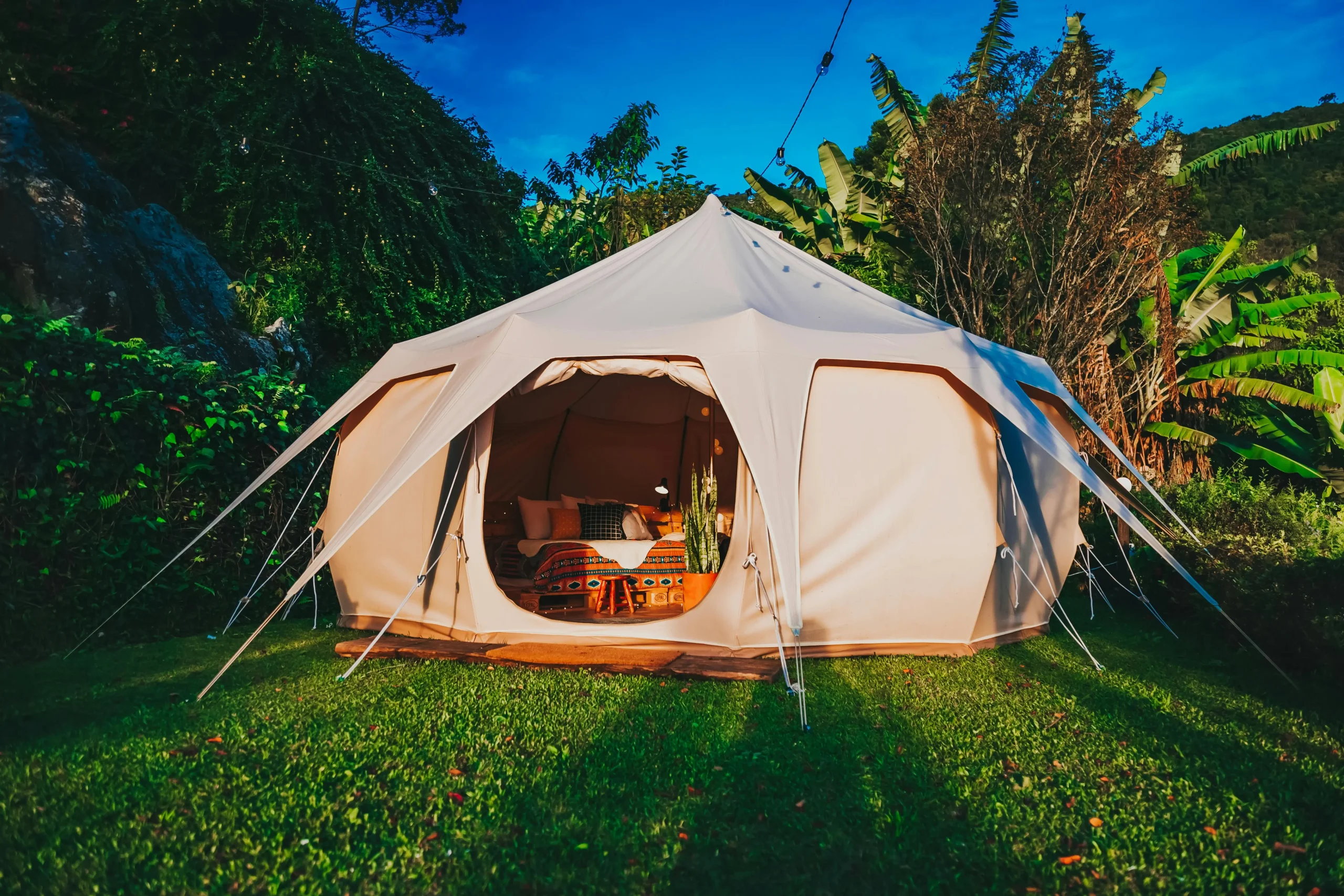 Glamping - how does one's own website increase rental profits?
